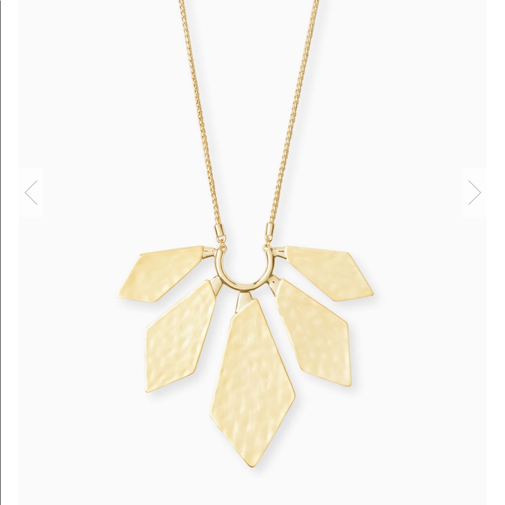 Kendra Scott - Mari Long Pendant Necklace in Gold